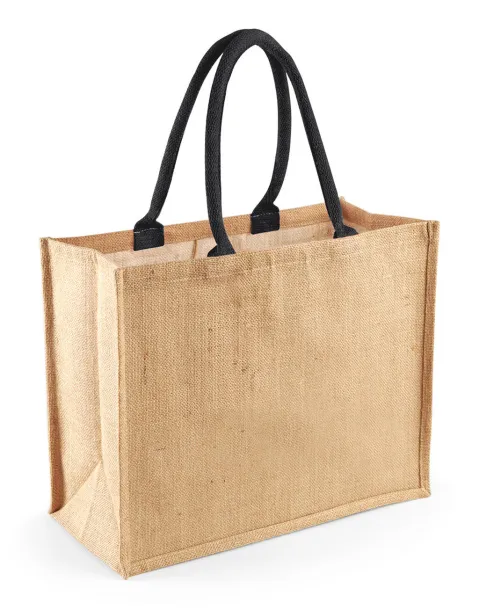  Classic Jute Shopper - Westford Mill Prirodna Black