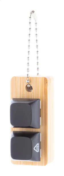 Typoo antistress keyring Black Natural