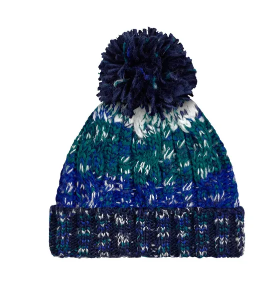  Corkscrew Pom Pom Beanie - Beechfield