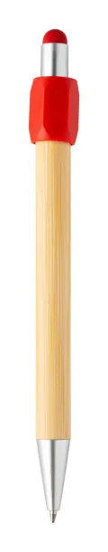Sponner spinner ballpoint pen Red Natural
