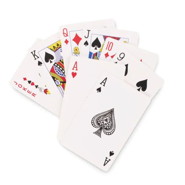 PLAYCARD Set of classic playing cards Transparent