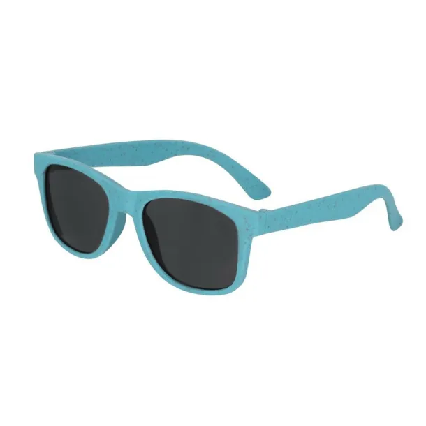  Wheat straw sunglasses, children size blue