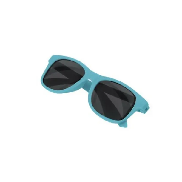  Wheat straw sunglasses, children size blue