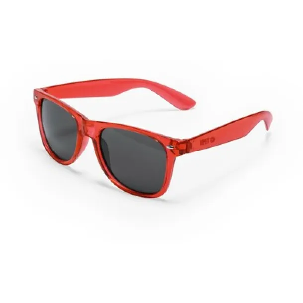  RPET sunglasses red