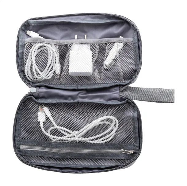 Gocharge RPET organizer case Grey