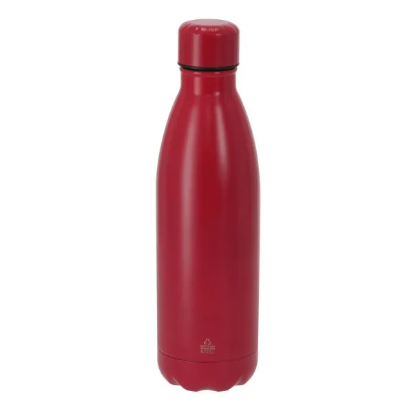  Recycled stainless steel sports bottle 790 ml red