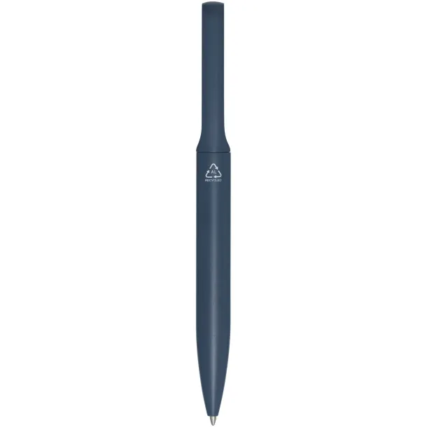 Blanca recycled aluminium ballpoint pen (blue ink) Ocean blue