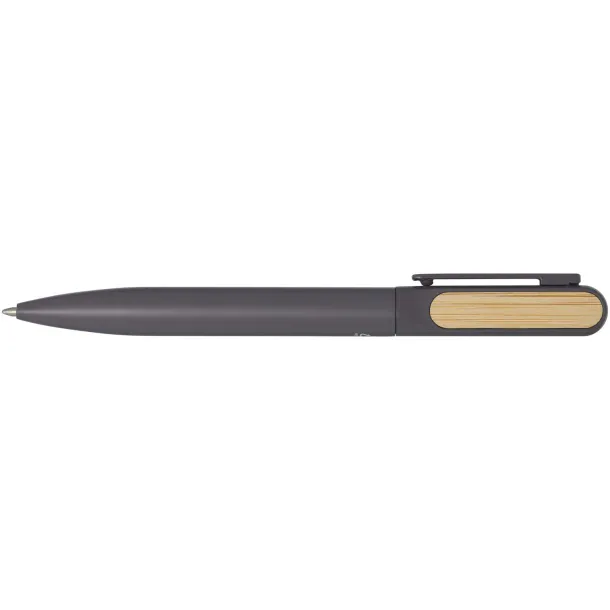 Blanca recycled aluminium ballpoint pen (blue ink) Twilight Grey