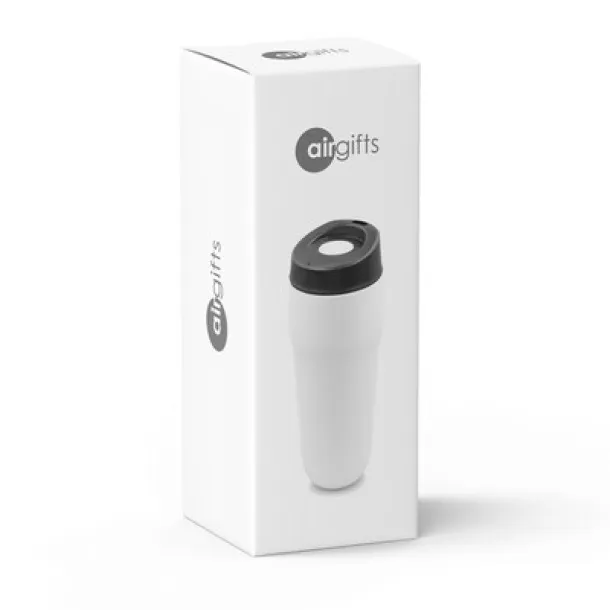 Niram Thermo mug 400 ml Air Gifts Crna