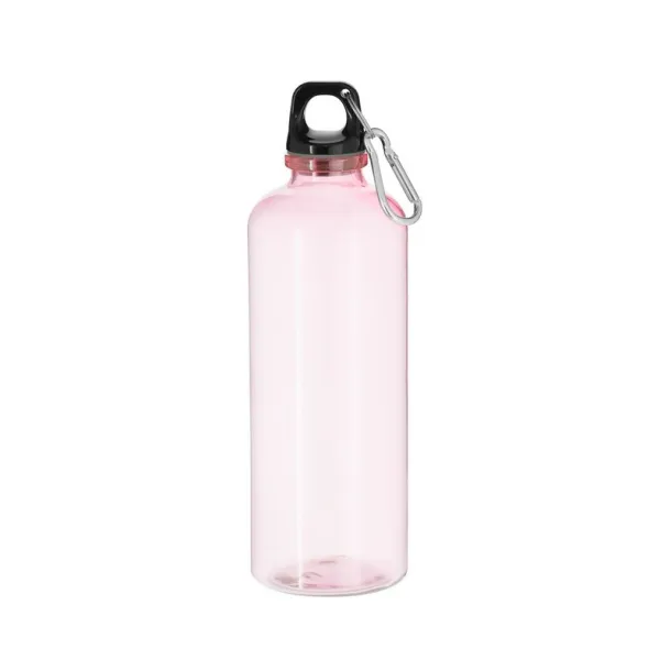  RPET sportska boca s karabinerom, 630 ml pink