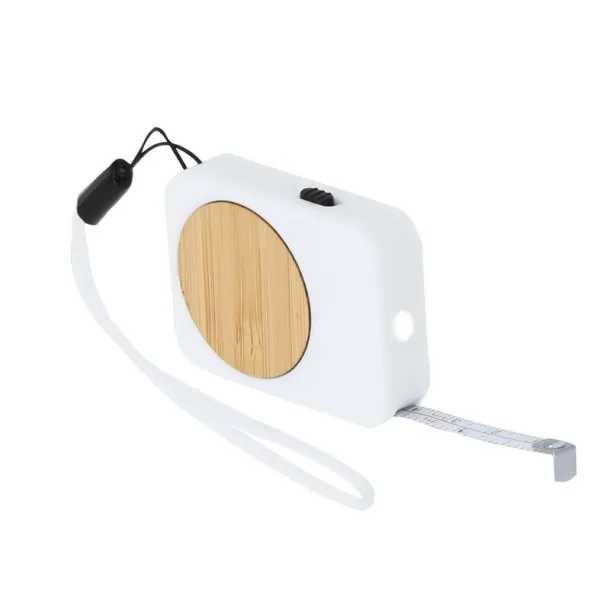  Measuring tape 1m, 1 LED light Bijela