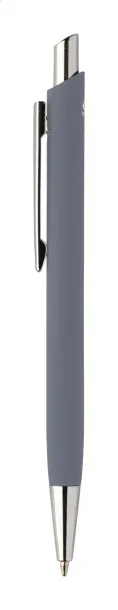 Miroset pen and keyring set Dark grey