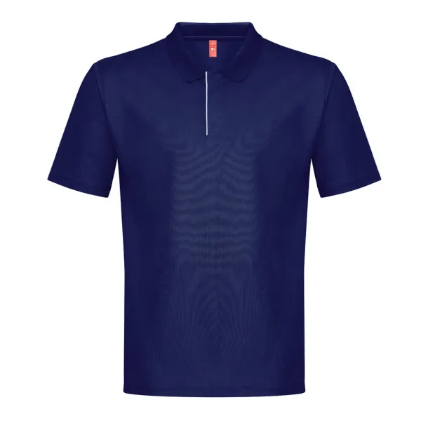 THC DYNAMIC Men's technical polo shirt Navy Blue