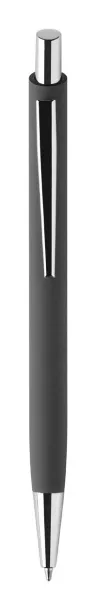 Miroset pen and keyring set Dark grey