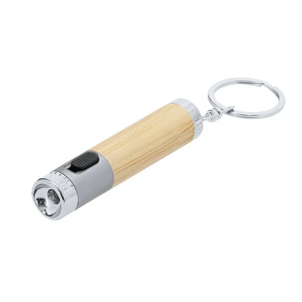  Keyring, 1 LED light Srebrna