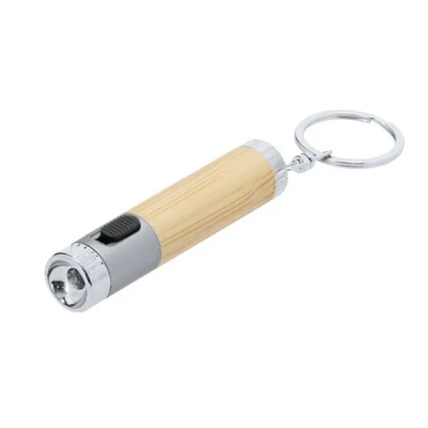 Keyring, 1 LED light Srebrna