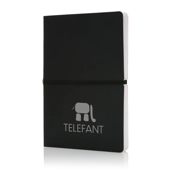  Deluxe softcover A5 notebook - XD Collection Black 