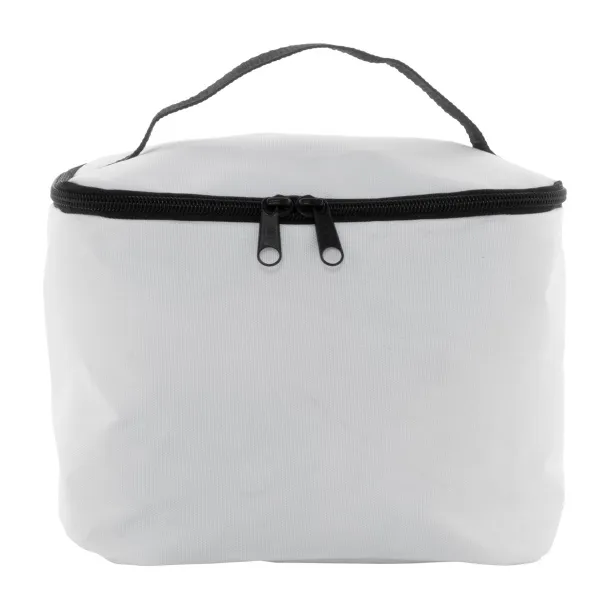 CreaBeauty XL personalizirana kozmetička torbica Crna Bijela