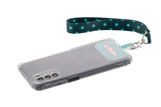 SuboFob Mobile RPET personalizirana RPET vezica za ručni zglob za za držač mobitela Bijela