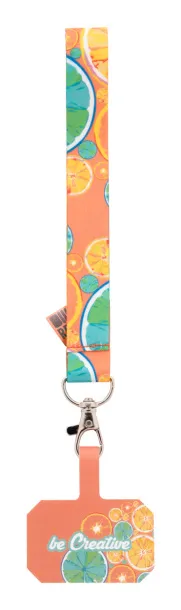 SuboFob Mobile RPET custom RPET mobile wrist strap White