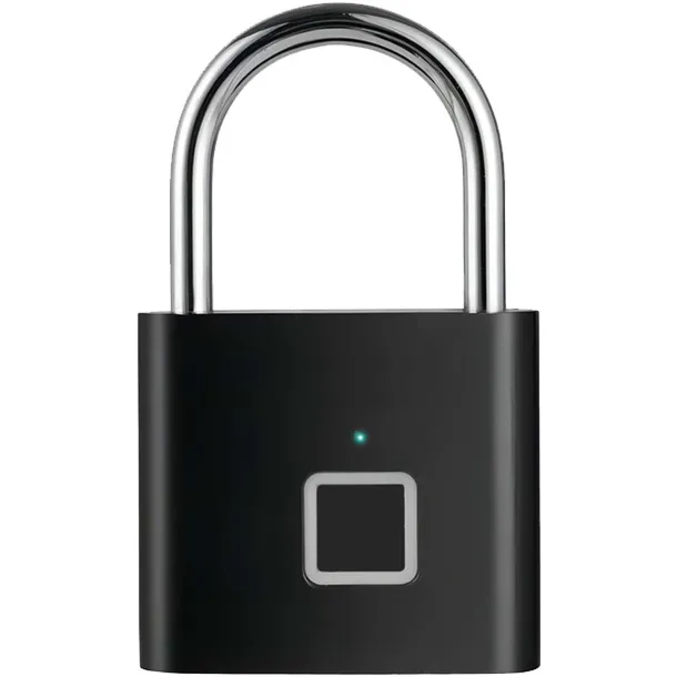 SCX.design T11 smart fingerprint padlock - SCX.design Crna