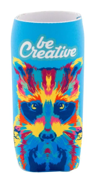 PrintCan Slim RPET personalizirani omotač za rashlađivanje za limenke Bijela