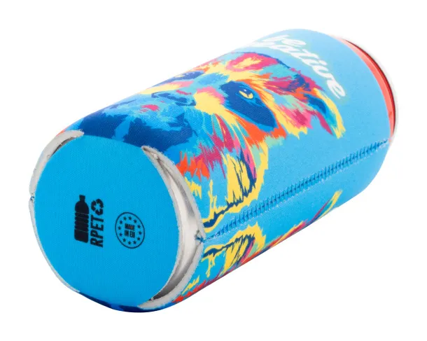 PrintCan Slim RPET personalizirani omotač za rashlađivanje za limenke Bijela