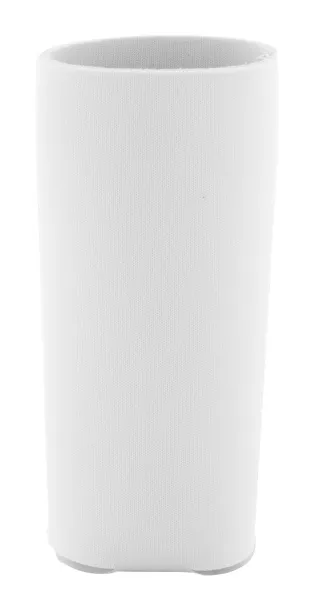 PrintCan Slim RPET personalizirani omotač za rashlađivanje za limenke Bijela