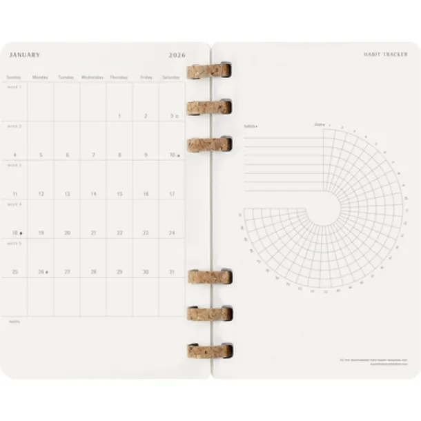  MOLESKINE spiral planner black