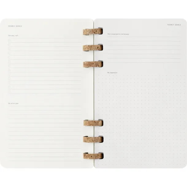  MOLESKINE spiral planner Crna