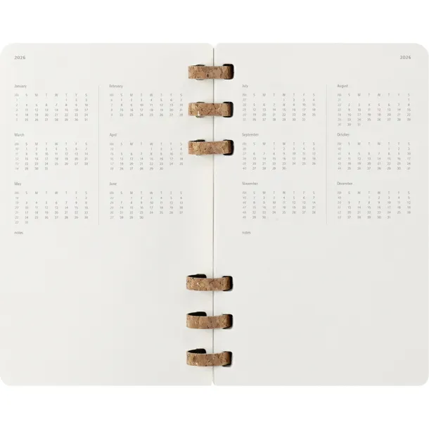  MOLESKINE spiral planner Crna