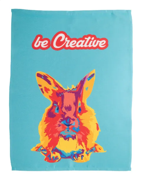 Dishie sublimation kitchen towel White