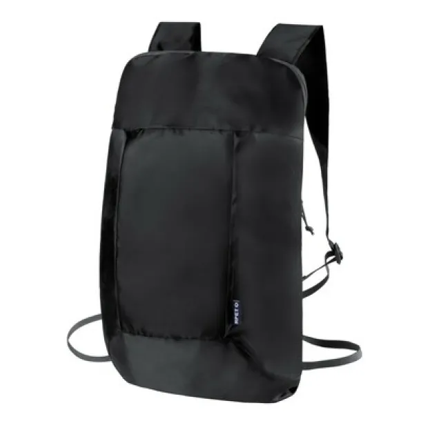  Foldable RPET backpack black