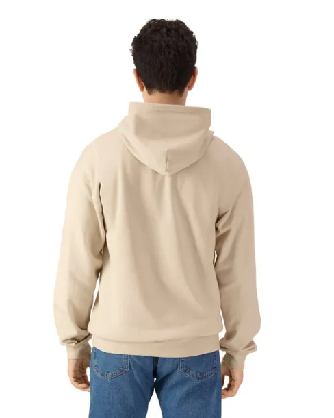 SOFTSTYLE® Flis hoodie s patentnim zatvaračem - Gildan Sand
