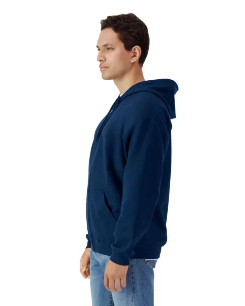SOFTSTYLE® Flis hoodie s patentnim zatvaračem, 285 g/m2 - Gildan Mornarsko plava