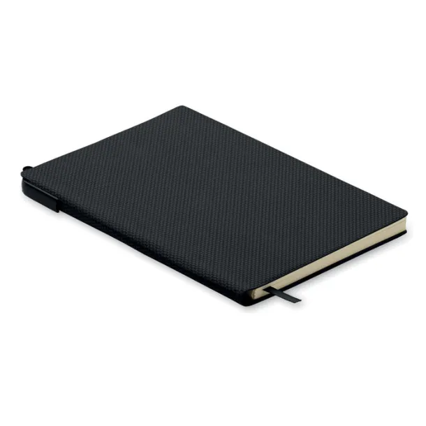 NOTA A5 PU notebook with pen Black