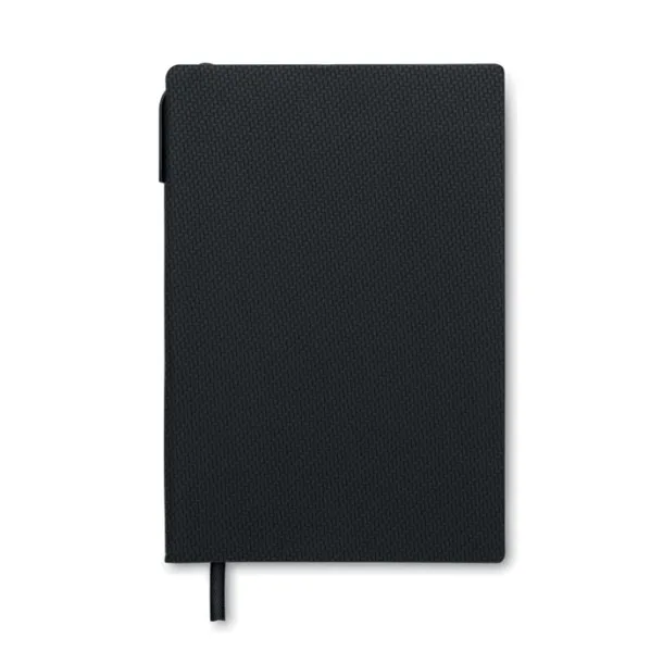 NOTA A5 PU notes s kemijskom olovkom Crna