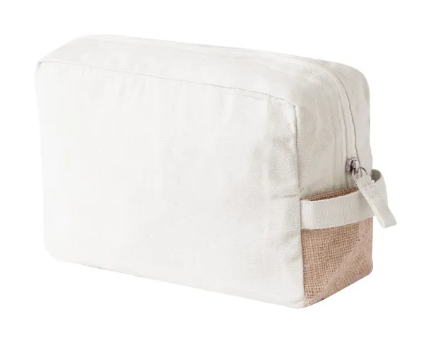 Ferbax Fairtrade cosmetic bag Natural