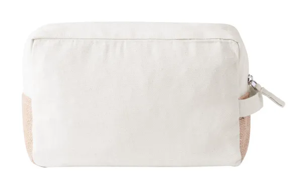 Ferbax Fairtrade cosmetic bag Natural