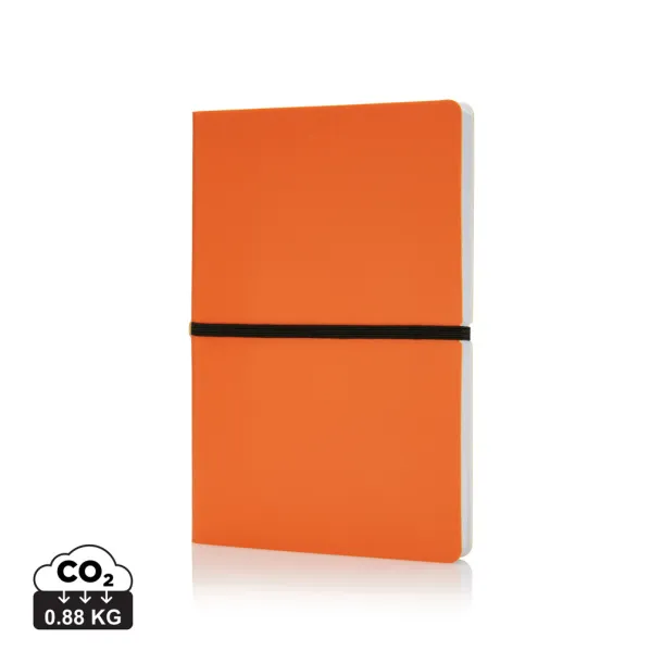  Deluxe softcover A5 notebook - XD Collection Orange 