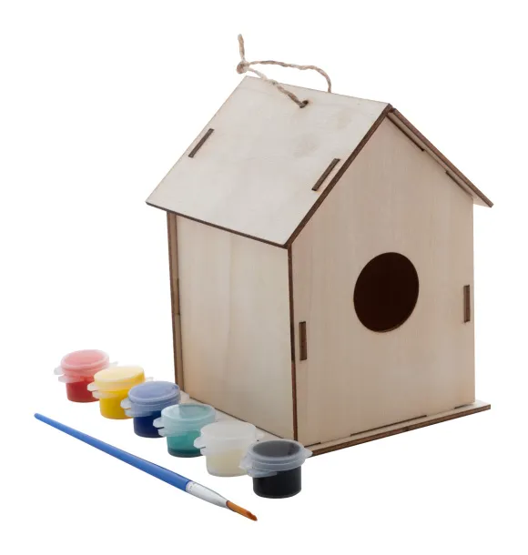 Titmice DIY bird house Natural