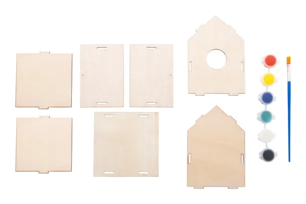Titmice DIY bird house Natural