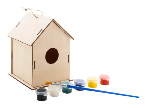 Titmice DIY bird house Natural