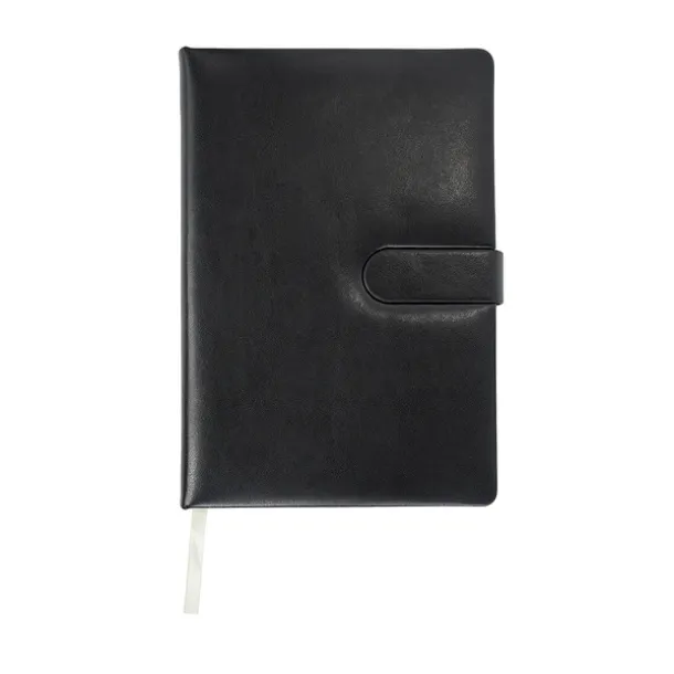RICASO notes s crtama, cca A5 Crna