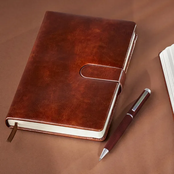 RICASO lined notebook Brown