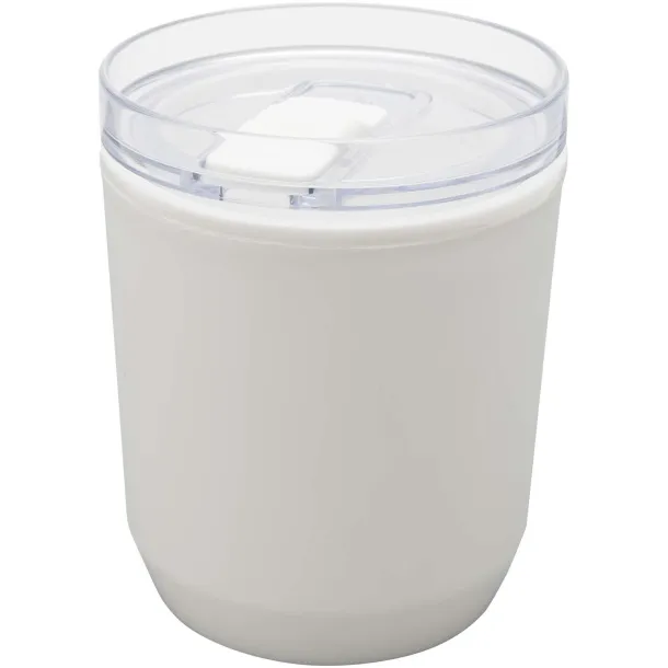 Hudson reciklirana plastična šalica s dvije stijenke, 180 ml Bijela