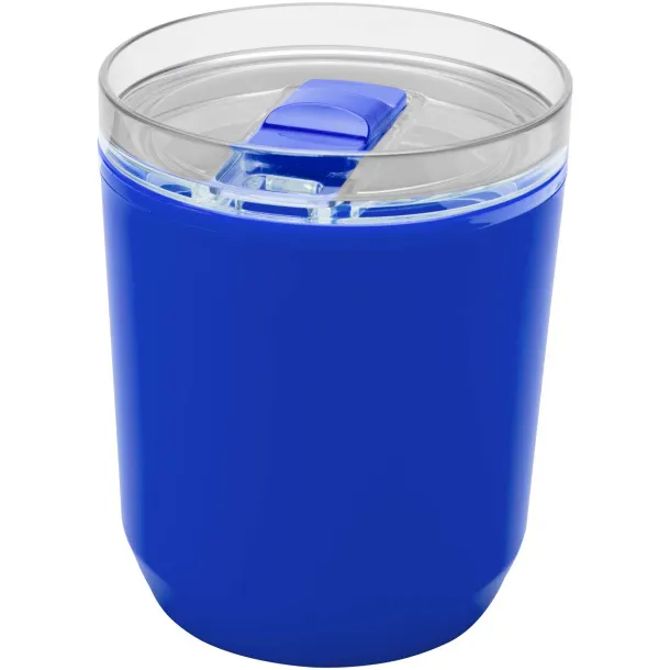 Hudson reciklirana plastična šalica s dvije stijenke, 180 ml Plava