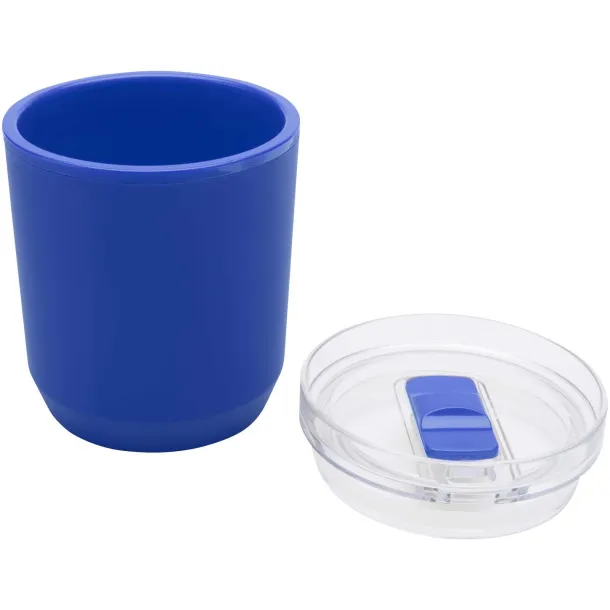 Hudson reciklirana plastična šalica s dvije stijenke, 180 ml Plava