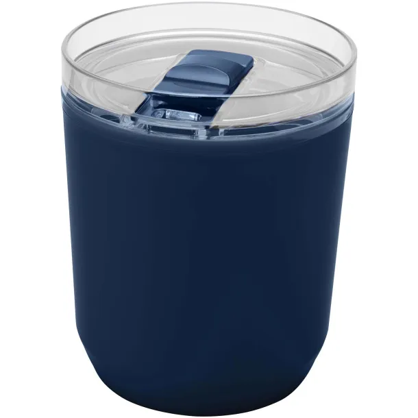 Hudson reciklirana plastična šalica s dvije stijenke, 180 ml Mornarsko plava