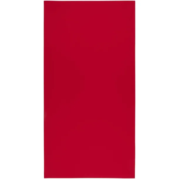 Lucas RPET sport towel 50x100 cm Red